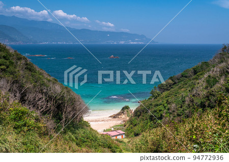 《Shizuoka Prefecture》 Beautiful Izu beach, Kujuppama beach 94772936