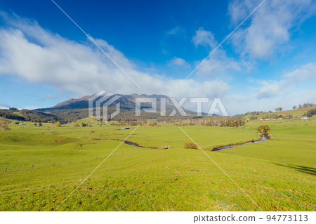 Mt Roland near Sheffield in Tasmania Australia Mt Roland near Sheffield in Tasmania Australia 94773113