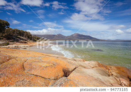 Hazards Beach In Freycinet Tasmania Australia 94773185