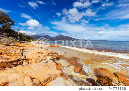 Hazards Beach In Freycinet Tasmania Australia 94773186