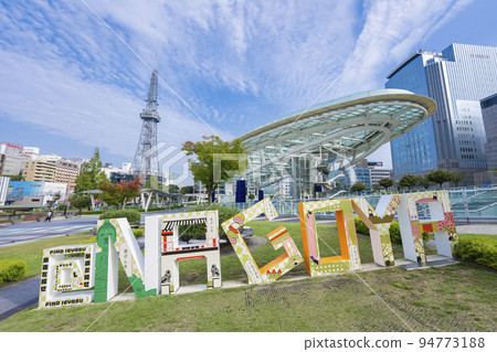 Oasis 21 in Nagoya and Chubu Electric MIRAI TOWER 94773188