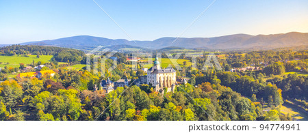 Chateau and Castle Frydlant from above 94774941