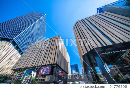 Tokyo cityscape in Japan View of Hareza Ikebukuro at the east exit of Ikebukuro Station Tokyo cityscape in Japan View of Hareza Ikebukuro at the east exit of Ikebukuro Station 94776306