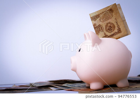 Accumulation of rubles. Payment in rubles. Purchase for rubles. Russian money. 94776553