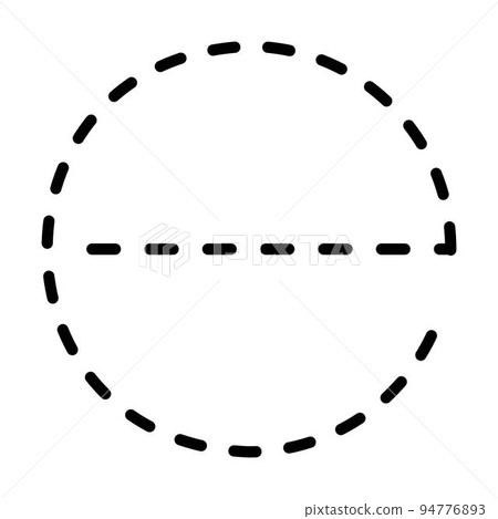 Tracing Alphabet lowercase small letter e prewriting dotted line element for kindergarten, preschool and Montessori school kids worksheet for handwriting practice activity. 94776893