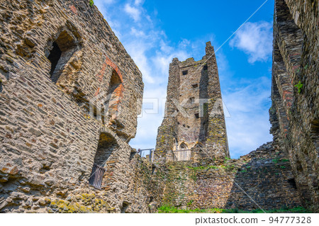 Okor - ruins of medieval castle near Prague Okor - ruins of medieval castle near Prague 94777328