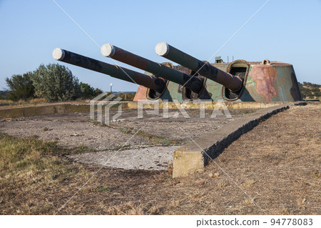 Triple gun of the armored battery 30, Soviet military unit Triple gun of the armored battery 30, Soviet military unit 94778083