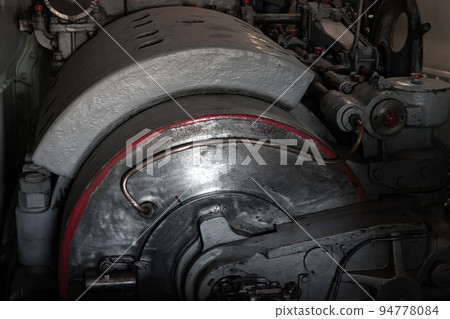 Breech of a 12 inch artillery gun of the armored battery in Crimea Breech of a 12 inch artillery gun of the armored battery in Crimea 94778084