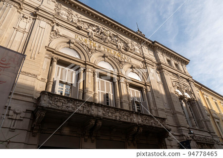 Parma, Italy - Emilia-Romagna region. Old Post Office. 94778465