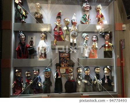 Italia marionette in puppets museum in Parma 94778493
