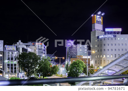 Ohashi Street in front of Toyohashi Station, Toyohashi City, Aichi Prefecture Ohashi Street in front of Toyohashi Station, Toyohashi City, Aichi Prefecture 94781671