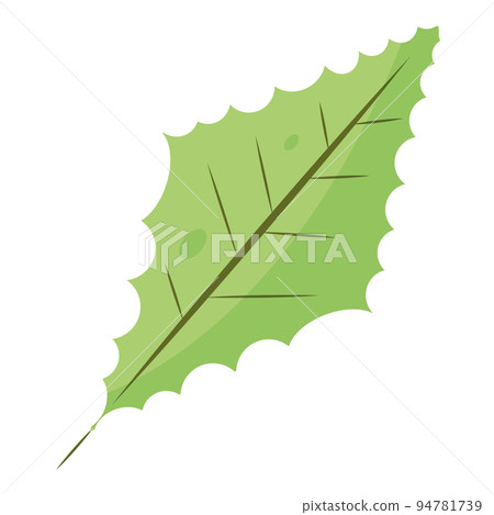 Isolated colored autumn leaf icon Vector 94781739