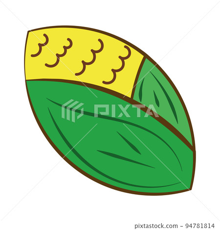 Isolated colored corn icon Flat design Vector Isolated colored corn icon Flat design Vector 94781814
