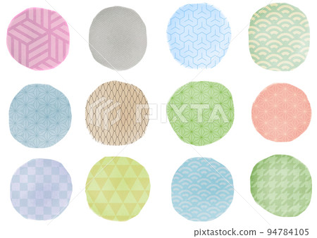 日式水彩畫框素材 日式水彩畫框素材 94784105