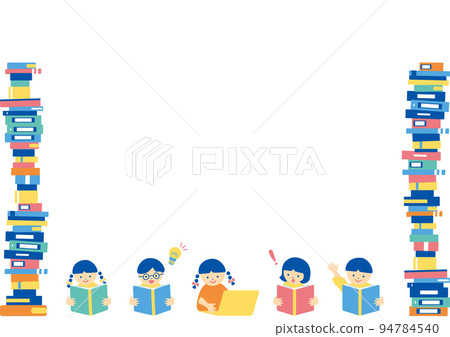 孩子們喜歡閱讀 孩子們喜歡閱讀 94784540