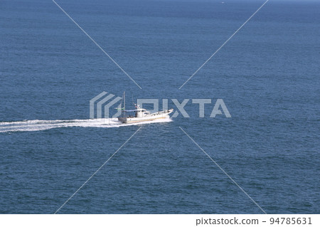 Fishing boat Yacht Ise Anori Matoya Bay Sea Ise Pacific Ocean Anori Cape Anori Lighthouse Mie Prefecture Ship Ocean 94785631