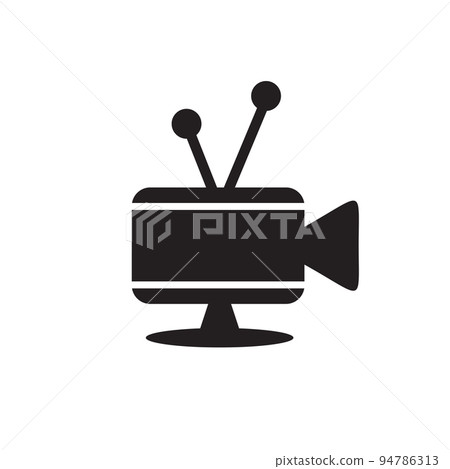 TV Television Channel icon logo design TV Television Channel icon logo design 94786313
