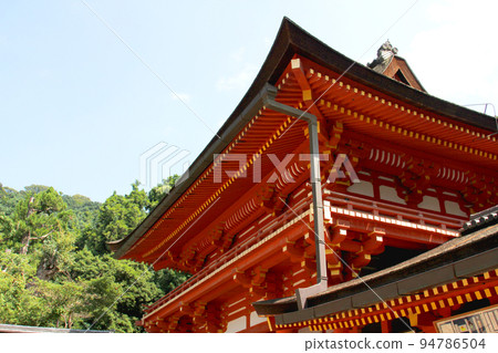 奈良縣春日大社，奈良春日大社，朱紅色走廊，正殿 94786504