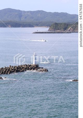 Anorizaki Lighthouse Anorizaki Anori Anori Ise Ise Shima Matoya Bay Sugasaki Enchi Pacific Ocean Ise Sea Anori Anori Port Line 94787688