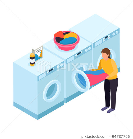 Isometric Laundry Room Isometric Laundry Room 94787766
