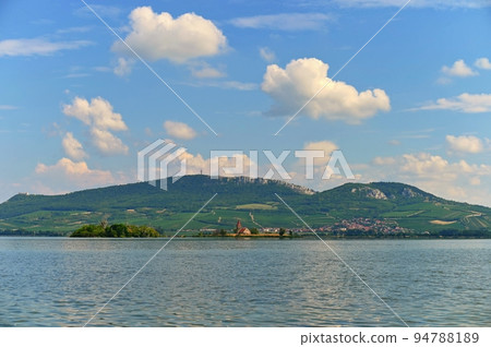 Church of St. Linhart - Pasohlavky. South Moravia - Palava - wine region in the Czech Republic. Church of St. Linhart - Pasohlavky. South Moravia - Palava - wine region in the Czech Republic. 94788189