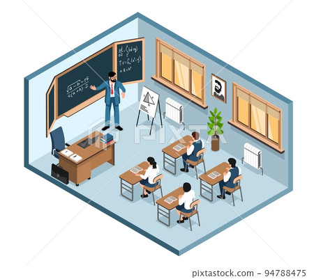 Math Class Lesson Composition 94788475