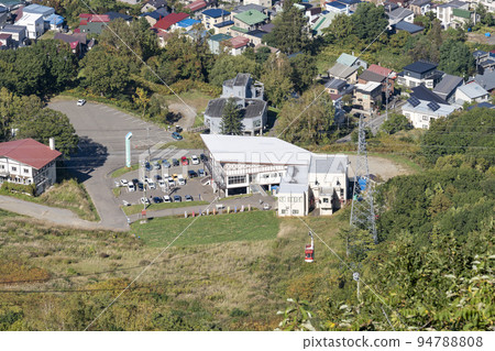 A bird's-eye view of the scenery from Tenguyama Observation Deck, Otaru City, Hokkaido 94788808