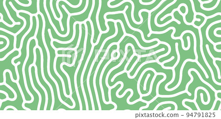 Abstract organic seamless pattern in black and white 94791825