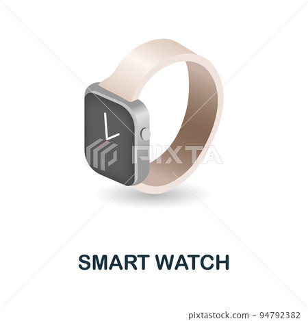 Smart Watch icon. 3d illustration from internet of things collection. Creative Smart Watch 3d icon for web design, templates, infographics and more 94792382