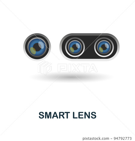 Smart Lens icon. 3d illustration from artificial intelligence collection. Creative Smart Lens 3d icon for web design, templates, infographics and more Smart Lens icon. 3d illustration from artificial intelligence collection. Creative Smart Lens 3d icon for web design, templates, infographics and more 94792773