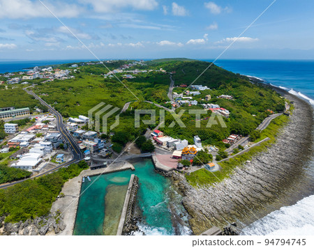 Top view of Liuqiu Island in Taiwan 94794745