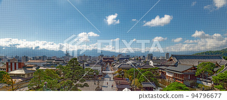 Panoramic view of Nagano city Panoramic view of Nagano city 94796677