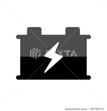 Illustration Vector Graphic of Battery icon Illustration Vector Graphic of Battery icon 94799351