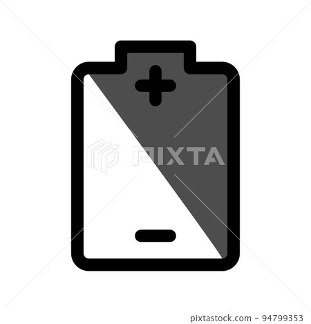 Illustration Vector Graphic of Battery icon Illustration Vector Graphic of Battery icon 94799353
