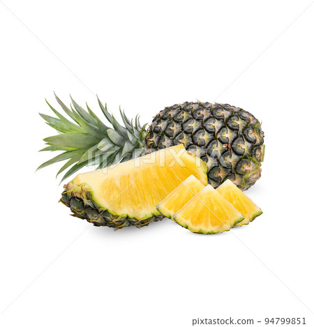 Fresh pineapple isolated on white background Fresh pineapple isolated on white background 94799851