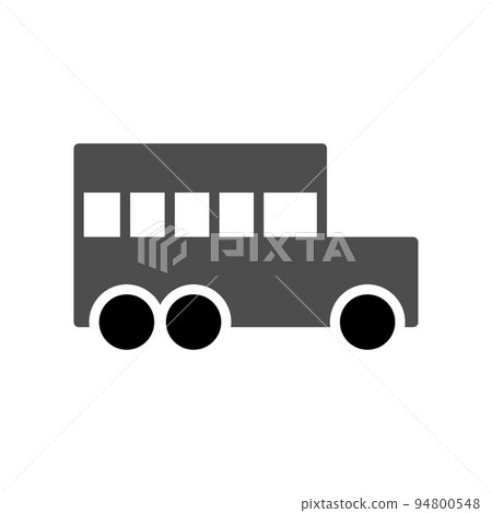 Illustration Vector Graphic of Bus icon Illustration Vector Graphic of Bus icon 94800548