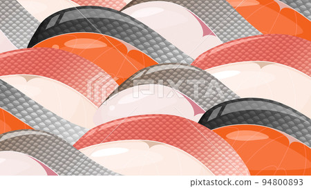 Fish fillet background illustration_16:9 94800893