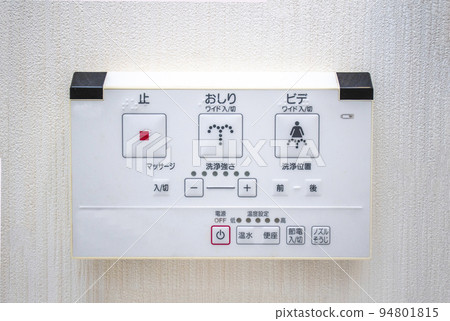Toilet washlet remote control 94801815