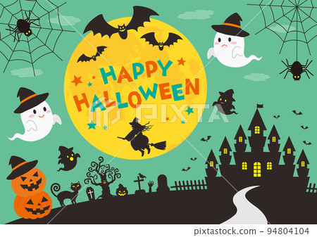 萬聖節_image_light blue_green_1 94804104