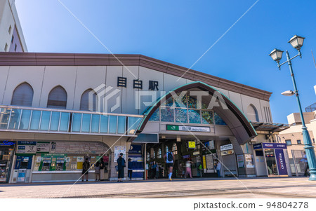 The cityscape of Tokyo in Japan, overlooking Mejiro Station, etc. The cityscape of Tokyo in Japan, overlooking Mejiro Station, etc. 94804278