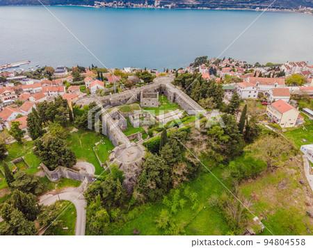 Drone view of the barracks in the fortress Spanjola 94804558