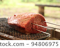 Charcoal-grilled Japanese beef rump 94806975