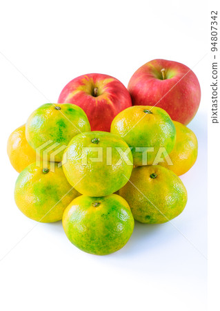 Premature oranges and new apples Premature oranges and new apples 94807342