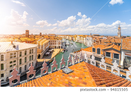 Grand Canal and rooftops of Venice Grand Canal and rooftops of Venice 94815505