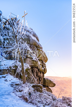 Palicnik - granite rock formation in Jizera Mountains 94815514