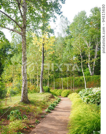 Scenery of Hokkaido Taisetsu Morino Garden English Garden Scenery of Hokkaido Taisetsu Morino Garden English Garden 94815680