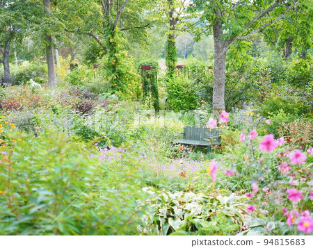 Scenery of Hokkaido Taisetsu Morino Garden English Garden Scenery of Hokkaido Taisetsu Morino Garden English Garden 94815683