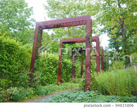 Scenery of Hokkaido Taisetsu Morino Garden English Garden 94815806