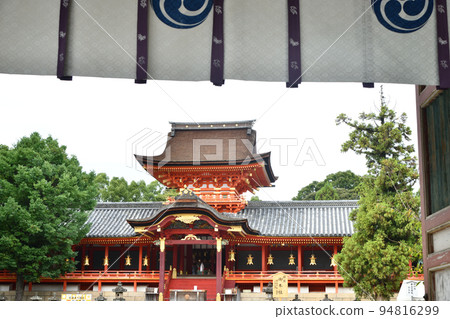 石清水八幡宮（從南相門看羅門）【京都府八幡市】 94816299