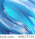 abstract blue waves 94817538